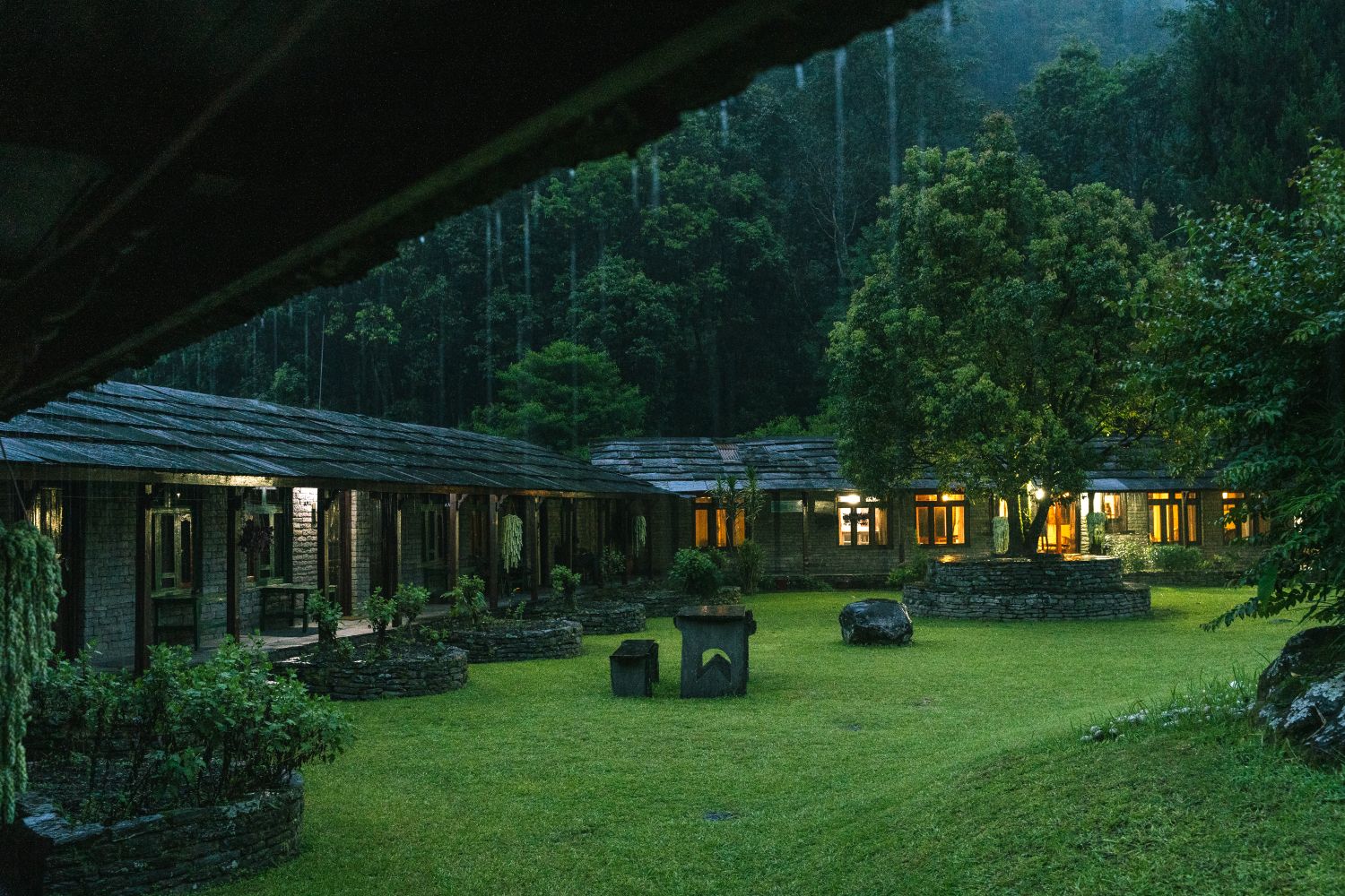 MLN Birethanti Exterior - Annapurna Luxury Lodge Trek - Trekking Team Group Nepal