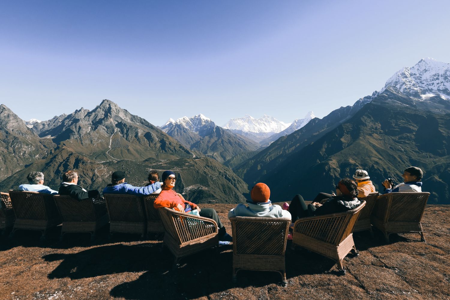 MLN Kongde View - Everest Luxury Lodge Trek - Trekking Team Group Nepal