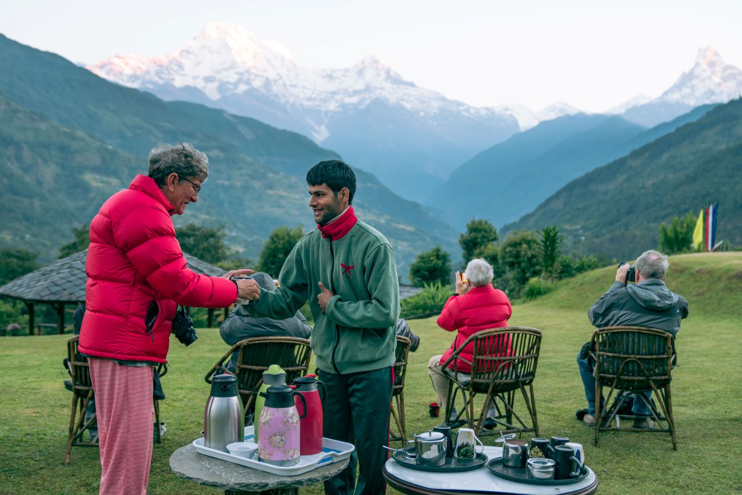 MLN Tomijong View 2 - Annapurna Luxury Lodge Trek - Trekking Team Group Nepal